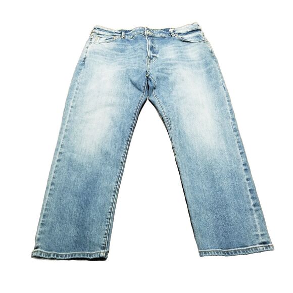 Flint & Tinder Selvedge Jeans Men's 40x30 Straight Fit Stretch Denim (39x29.5)